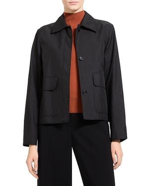Theory Patch Boxy Jacket - Black