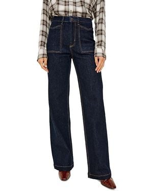 Rails Getty Petal Cotton Stretch High Rise Jeans - Blue