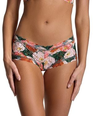 Hanky Panky Signature Lace Boyshort - Brown