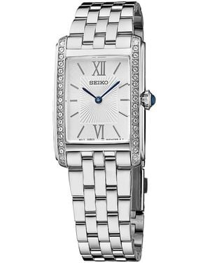 Seiko Essentials Watch, 33Mm X 23Mm - White