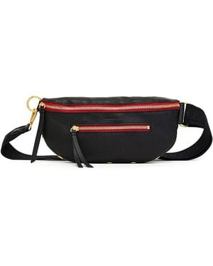 Hammitt Charles Medium Leather Crossbody - Black