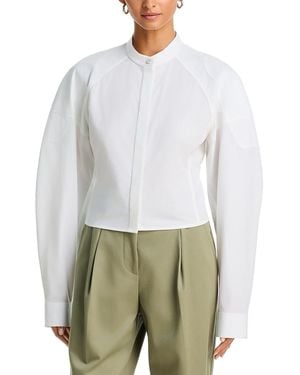 Helmut Lang Cotton Saddle Shirt - White