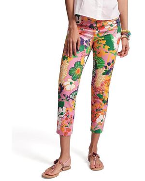 Frances Valentine Lucy Botanical Bash Pant - Red