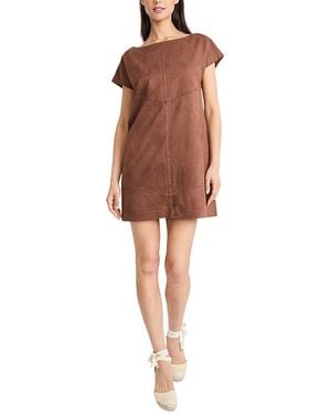 The Good Journey Tie Back Mini Dress - Brown
