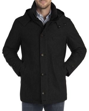Norwegian Wool City Active Down Parka - Black