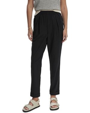 Varley Alana Slim Tapered Cuff Pants - Black
