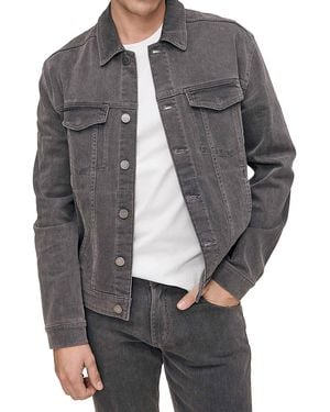 DL1961 Vaughn Denim Trucker Jacket - Gray