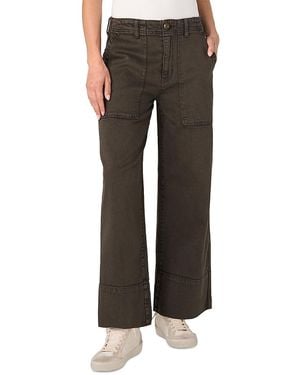 Liverpool Los Angeles High Rise Utility Straight Jeans - Black