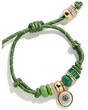 BaubleBar Eye Candy Evil Eye Paracord Bracelet - Green