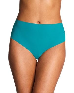 B.tempt'd B. Tempt'D By Wacoal B. Bare Hi Waist Thong - Blue