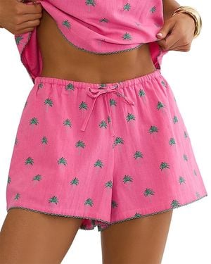 Beach Riot Birkley Printed Shorts - Pink