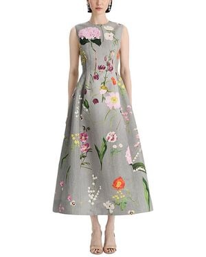 ball gown evening dress A-line Blue Gorgeous Off the Shoulder Sparkly Formal Prom Dresses, Bal – SposaBridal Model is 510 wearing winter_discount_eligible Women's Short dress with Color:CRIMSON