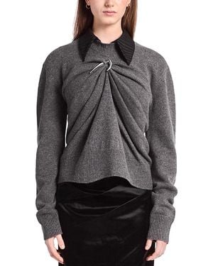 Kate Barton Crewneck Sweater - Gray