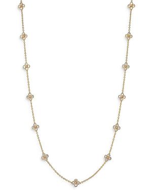 Capucine de Wulf Berry Clover Mother Of Pearl Double Sided Long Necklace - Multicolor