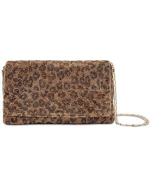 Reiss Soho Print Chainmail Shoulder Bag - Brown