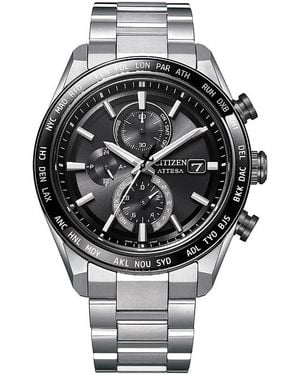 Citizen Attesa Chronograph, 42Mm - Gray