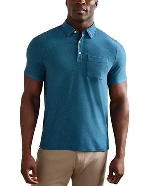 Rhone Wfh Polo Shirt - Blue
