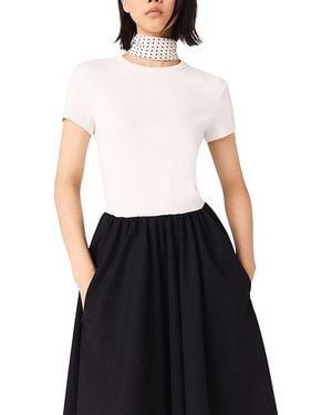 Maje Short Sleeve Tee - White