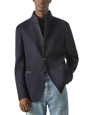 ZEGNA Oasi Cashmere Il Conte Jacket - Blue