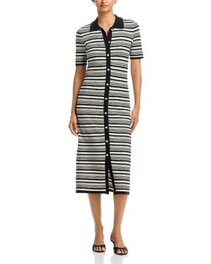 Tahari The Lucine Sweater Dress - Multicolor