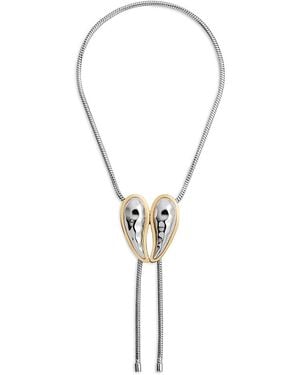 DEMARSON Amour Necklace, 28 - Metallic