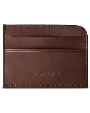 Carl Friedrik Hatton Cardholder - Brown