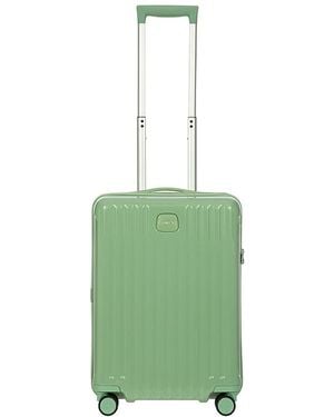Bric's Positano 21 Carry On Spinner Suitcase - Green