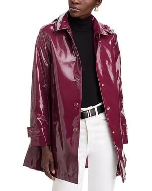 Jane Post Iconic Princess Rain Slicker Coat - Red