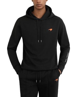 Reiss X Mclaren Monza Interlock Hoody - Black