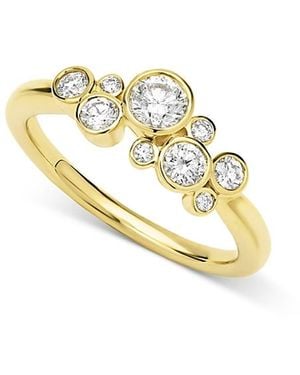 Lagos 18K Fizz Diamond Bezel Cluster Ring - Metallic