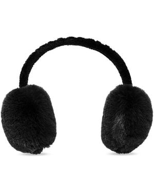 Goldbergh Fluffy Earwarmers - Black