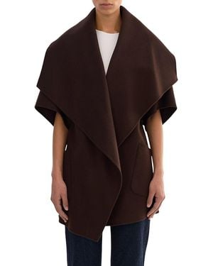 Lamarque Penelope Oversized Coat - Black