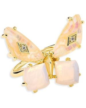 Kendra Scott Bianca Butterfly Cocktail Ring - Metallic