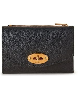 Mulberry Darley Folded Multi-Card Wallet - Black