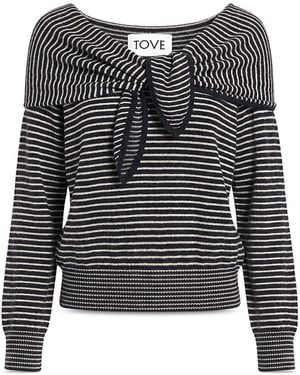 TOVE Malia Cashmere Sweater - Black