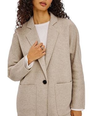 Rails Everest Notched Collar Coat - Natural