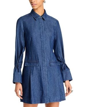10 Crosby Derek Lam Danielle Shirt Dress - Blue