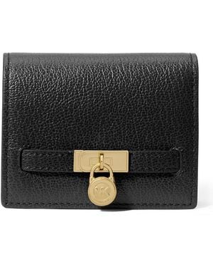 Michael Kors Hamilton Moderne Small Compact Wallet - Black