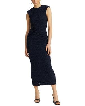 ROTATE BIRGER CHRISTENSEN Lace Midi Dress - Blue