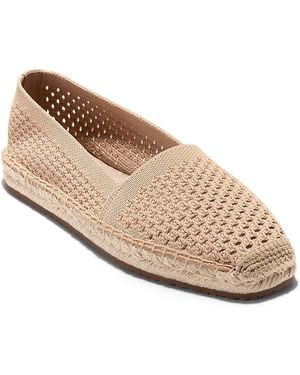Cole Haan Keely Espadrille Flats - Natural