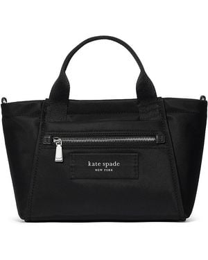 Kate Spade Dash Small Nylon Crossbody Tote - Black
