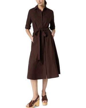 Gerard Darel Rana Belted Shirtdress - Brown