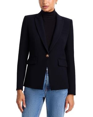 Veronica Beard Miller Single Breasted Blazer - Blue