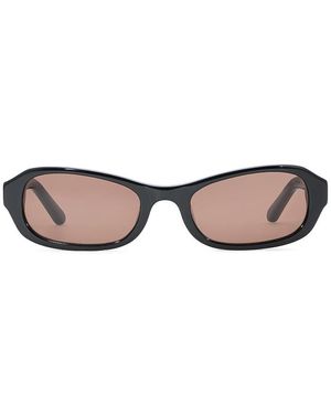 Heaven Mayhem Margaux Glasses - Brown