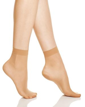 Wolford Individual 10 Socks - Natural