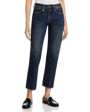 R13 Romeo High Rise Straight Jeans - Blue