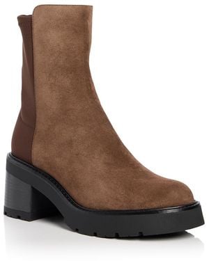 Stuart Weitzman 5050 Char Boots - Brown