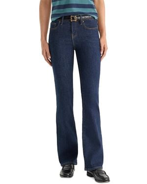 GOOD AMERICAN Good Low Rise Bootcut Jeans - Blue