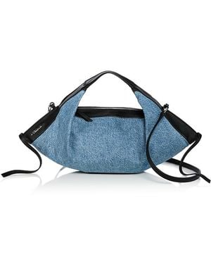 3.1 Phillip Lim Luna Small Denim Crossbody - Blue