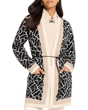 NIC+ZOE Belted Equestrian Jacket - Black